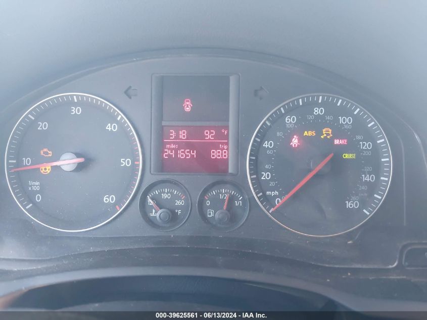 2006 Volkswagen Jetta Tdi VIN: 3VWB17AJXGM287096 Lot: 39625561