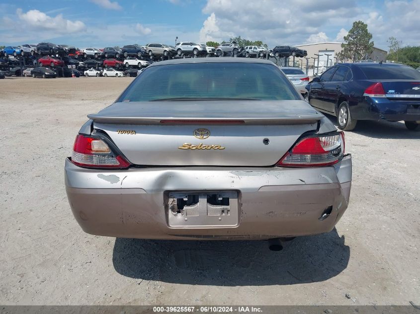 1999 Toyota Camry Solara Sle VIN: 2T1CF22P4XC113810 Lot: 39625567