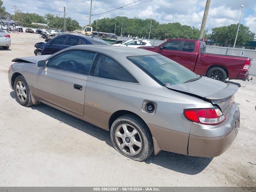 1999 Toyota Camry Solara Sle VIN: 2T1CF22P4XC113810 Lot: 39625567