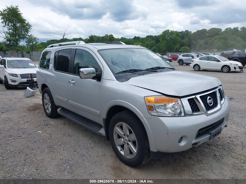 2012 Nissan Armada Platinum VIN: 5N1AA0NC5CN604537 Lot: 39625570