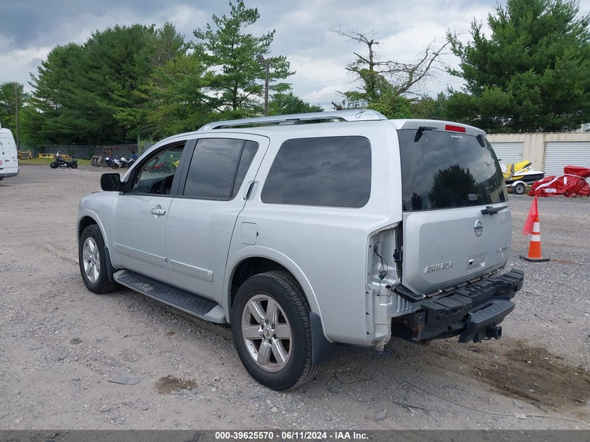 2012 Nissan Armada Platinum VIN: 5N1AA0NC5CN604537 Lot: 39625570