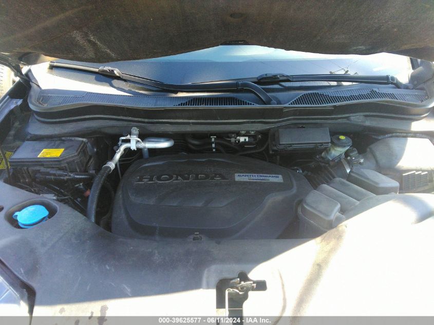 2017 Honda Pilot Ex VIN: 5FNYF5H37HB001687 Lot: 39625577