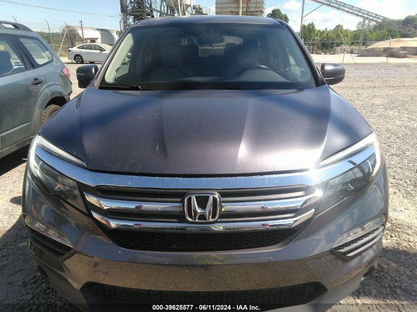 2017 Honda Pilot Ex VIN: 5FNYF5H37HB001687 Lot: 39625577