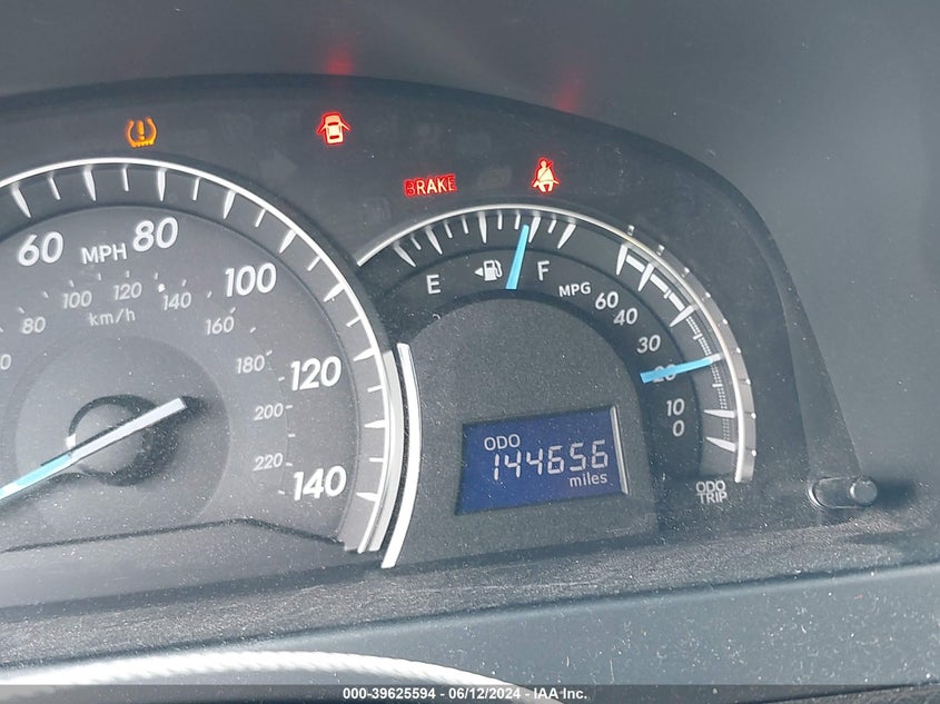 2013 TOYOTA CAMRY XLE - 4T1BF1FK1DU703168