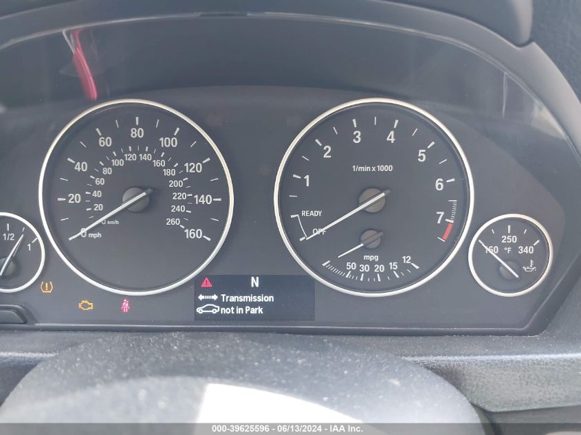 2013 BMW 328I xDrive VIN: WBA3B3C5XDF542416 Lot: 39625596