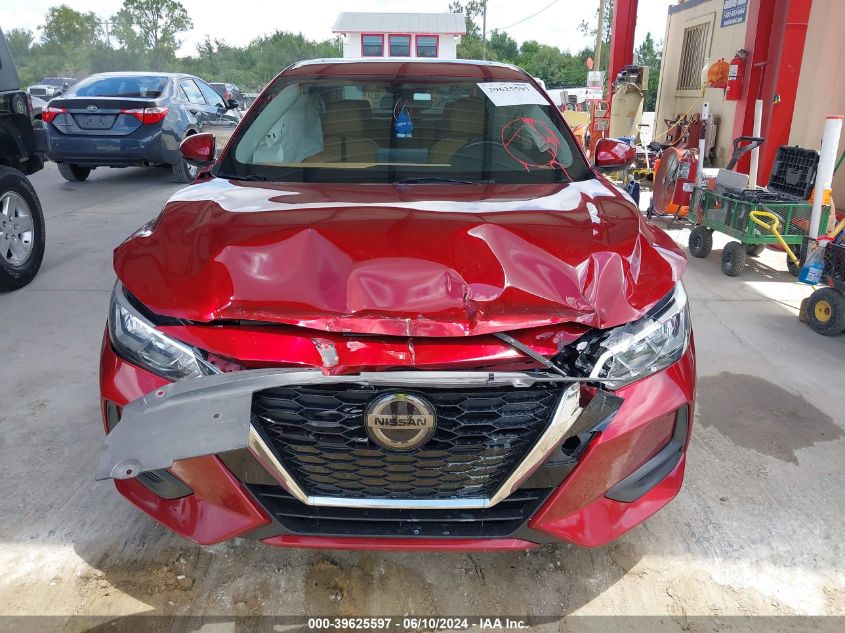 2021 Nissan Sentra Sv Xtronic Cvt VIN: 3N1AB8CV0MY284118 Lot: 39625597