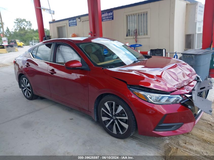 2021 Nissan Sentra Sv Xtronic Cvt VIN: 3N1AB8CV0MY284118 Lot: 39625597