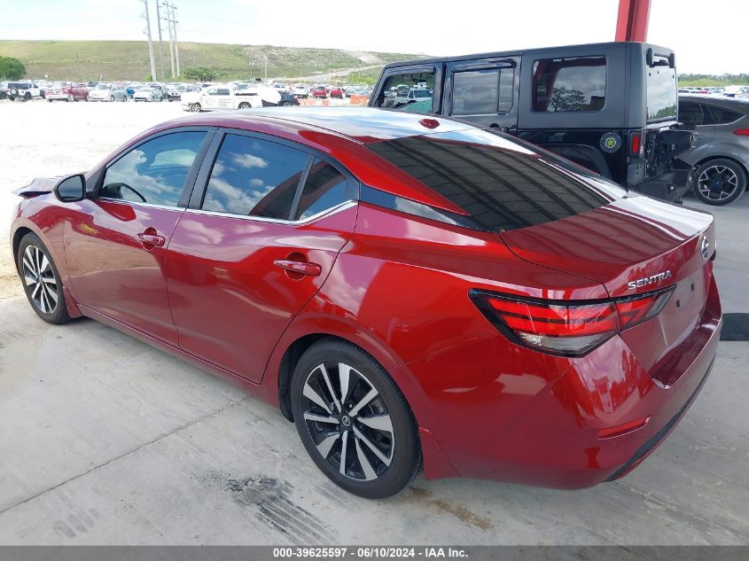 2021 Nissan Sentra Sv Xtronic Cvt VIN: 3N1AB8CV0MY284118 Lot: 39625597