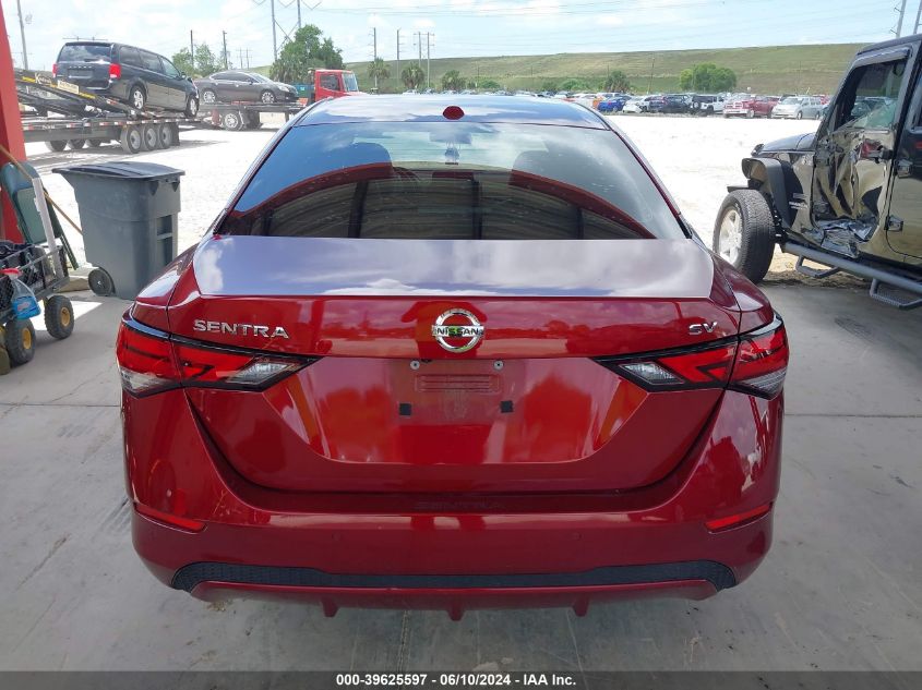 2021 Nissan Sentra Sv Xtronic Cvt VIN: 3N1AB8CV0MY284118 Lot: 39625597