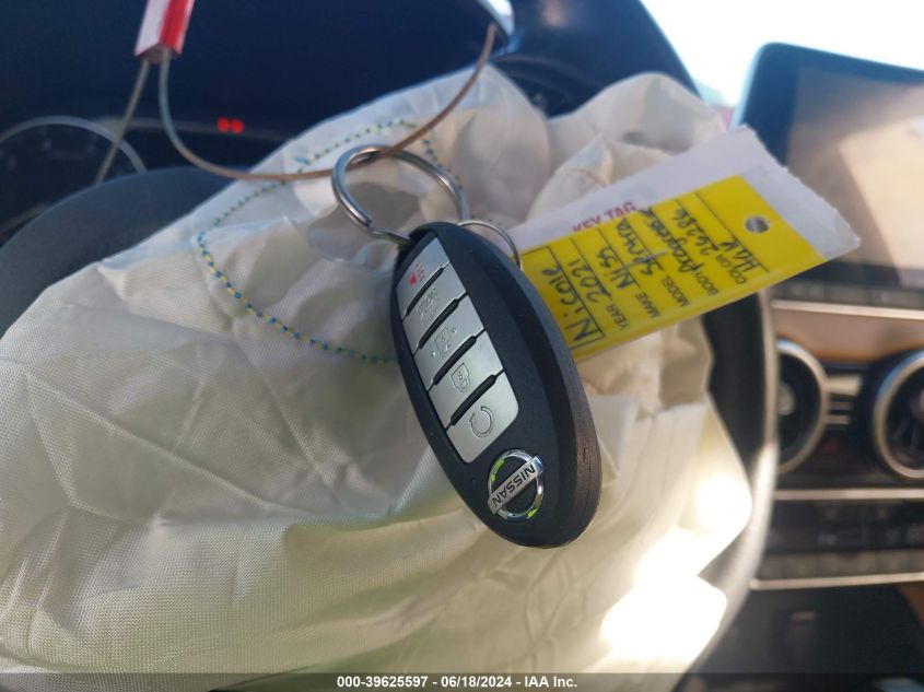 2021 Nissan Sentra Sv Xtronic Cvt VIN: 3N1AB8CV0MY284118 Lot: 39625597