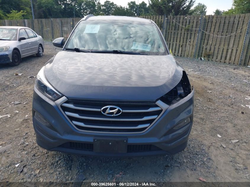 2018 Hyundai Tucson Sel VIN: KM8J33A46JU682838 Lot: 39625601