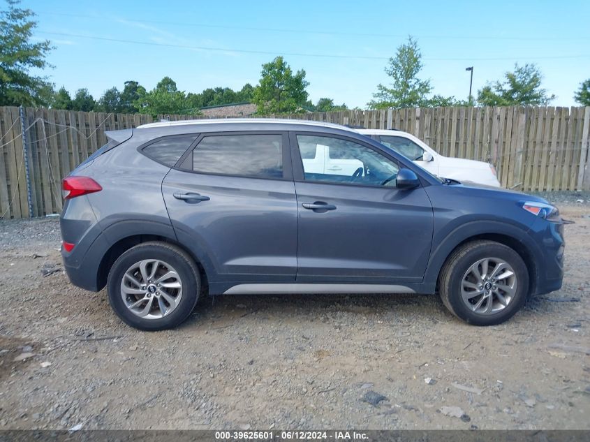 2018 Hyundai Tucson Sel VIN: KM8J33A46JU682838 Lot: 39625601