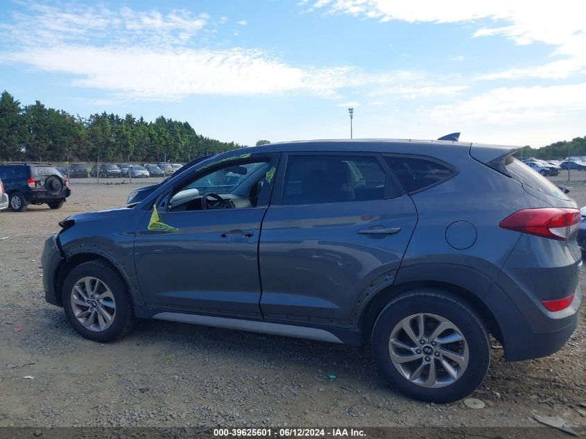 2018 Hyundai Tucson Sel VIN: KM8J33A46JU682838 Lot: 39625601