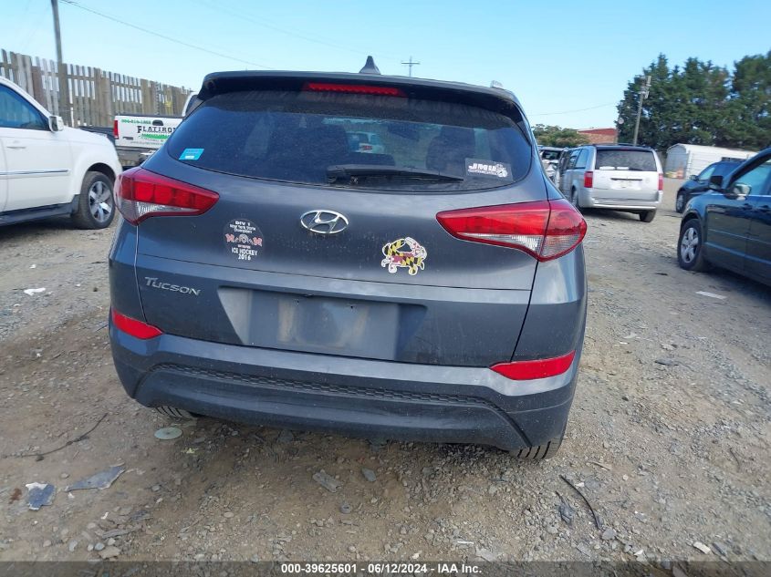 2018 Hyundai Tucson Sel VIN: KM8J33A46JU682838 Lot: 39625601