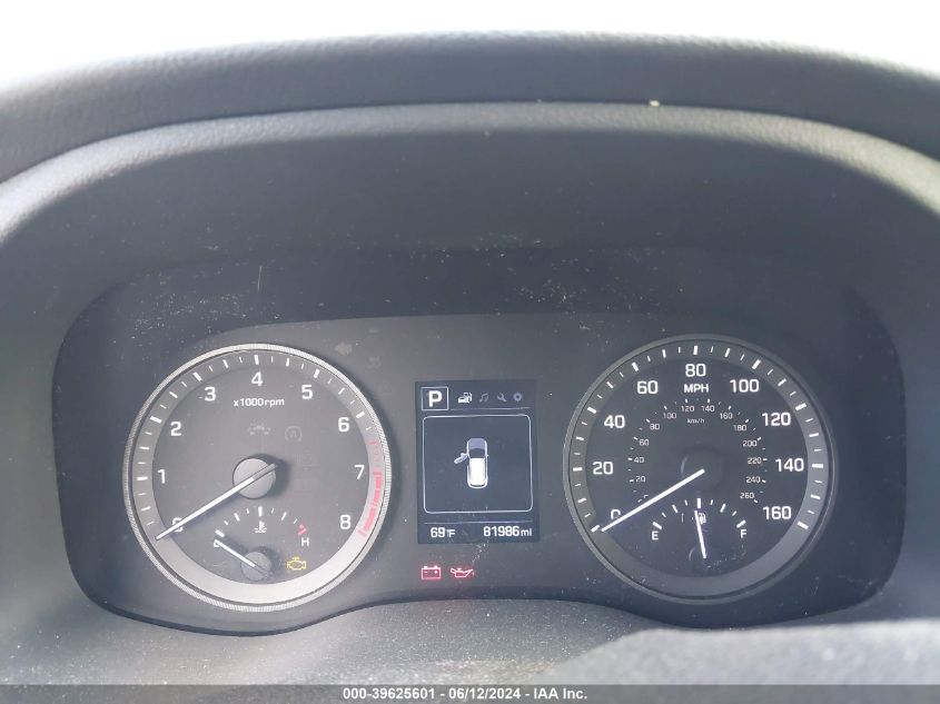 2018 Hyundai Tucson Sel VIN: KM8J33A46JU682838 Lot: 39625601