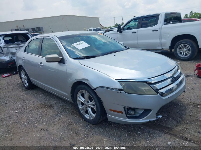 2012 Ford Fusion Se VIN: 3FAHP0HA5CR381480 Lot: 39625609