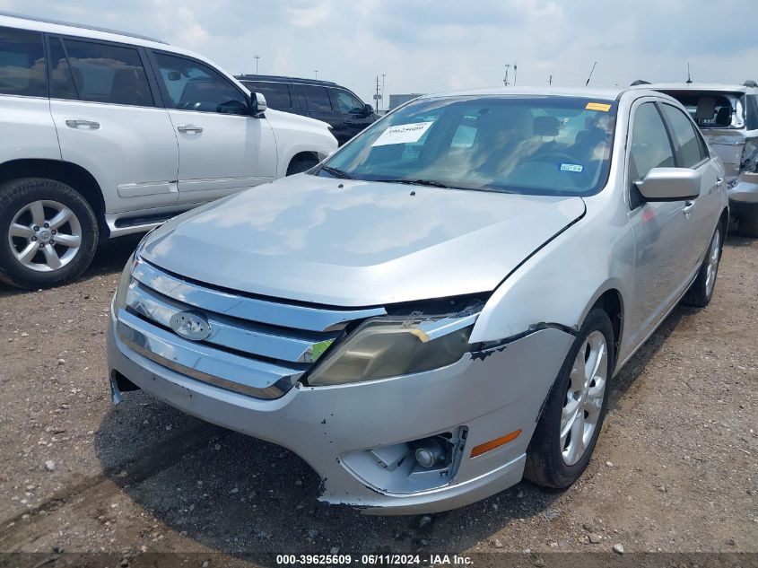 2012 Ford Fusion Se VIN: 3FAHP0HA5CR381480 Lot: 39625609