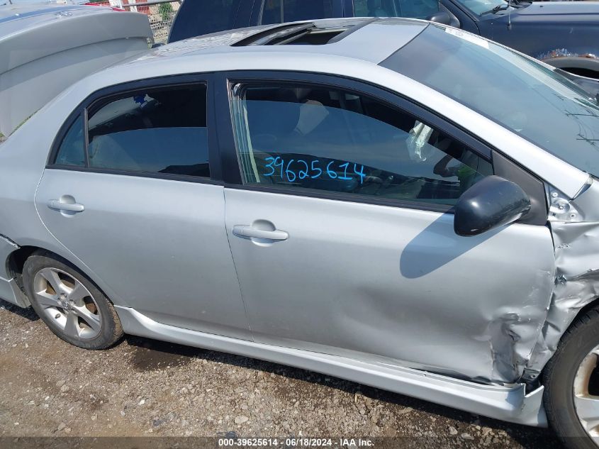 2011 Toyota Corolla S VIN: 2T1BU4EE6BC734725 Lot: 39625614