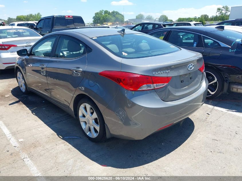 2013 Hyundai Elantra Limited VIN: 5NPDH4AE0DH152476 Lot: 39625620