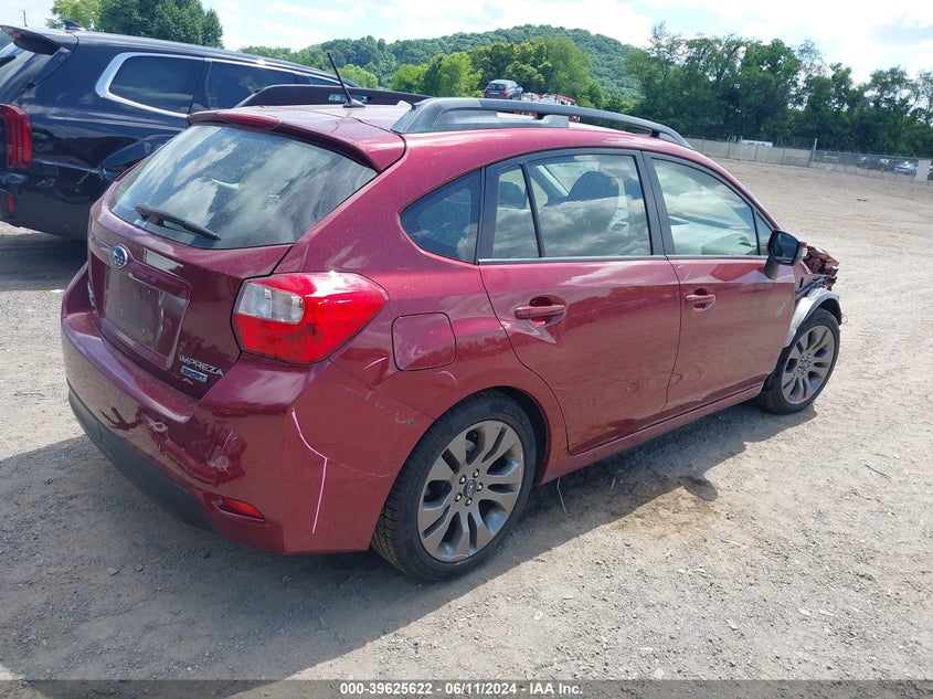 2015 SUBARU IMPREZA 2.0I SPORT PREMIUM - JF1GPAU68F8230304