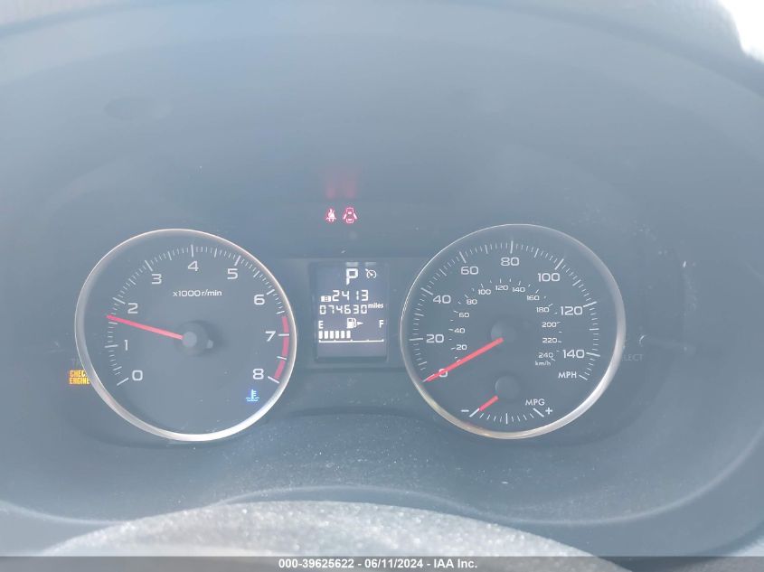 2015 SUBARU IMPREZA 2.0I SPORT PREMIUM - JF1GPAU68F8230304