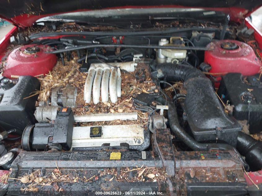 1992 Cadillac Allante VIN: 1G6VS3383NU126200 Lot: 39625623