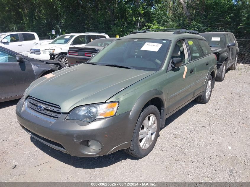 2005 Subaru Legacy Outback 2.5I VIN: 4S4BP61C157353602 Lot: 39625626