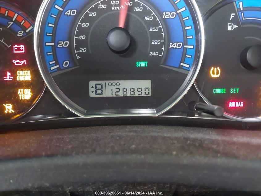 2009 Subaru Forester 2.5X VIN: JF2SH63699H772579 Lot: 39625651