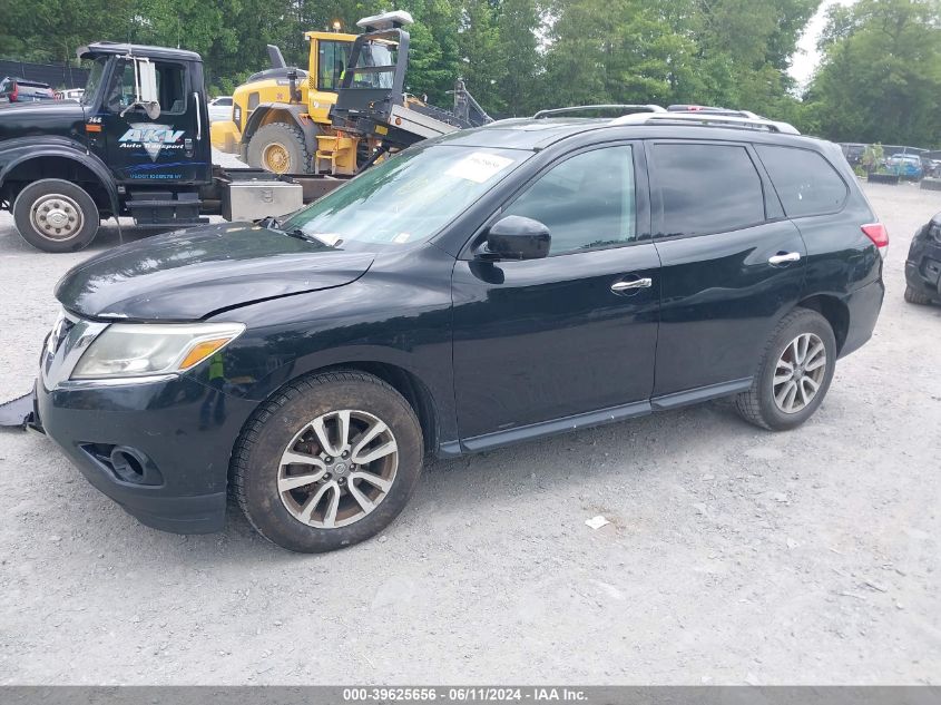 2013 Nissan Pathfinder Sv VIN: 5N1AR2MM4DC614794 Lot: 39625656