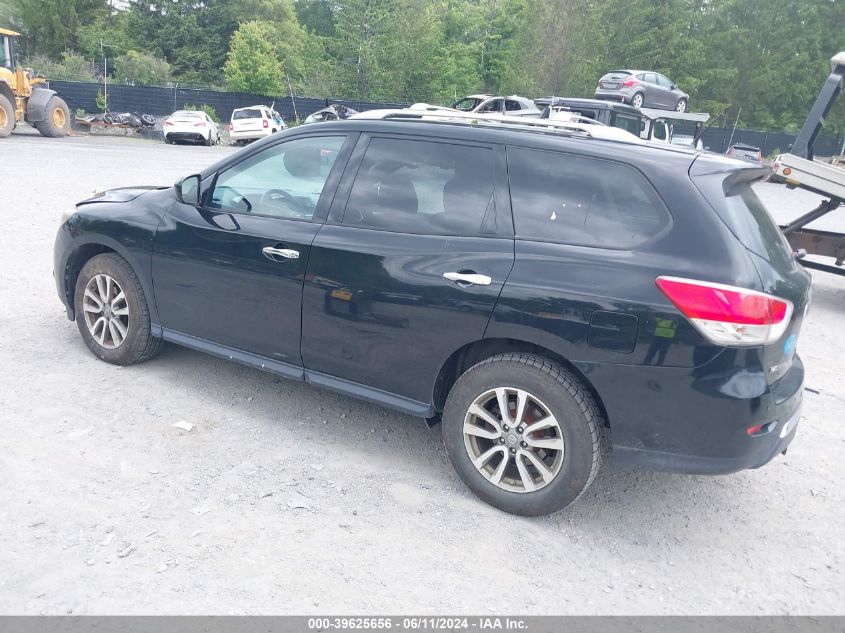 2013 Nissan Pathfinder Sv VIN: 5N1AR2MM4DC614794 Lot: 39625656