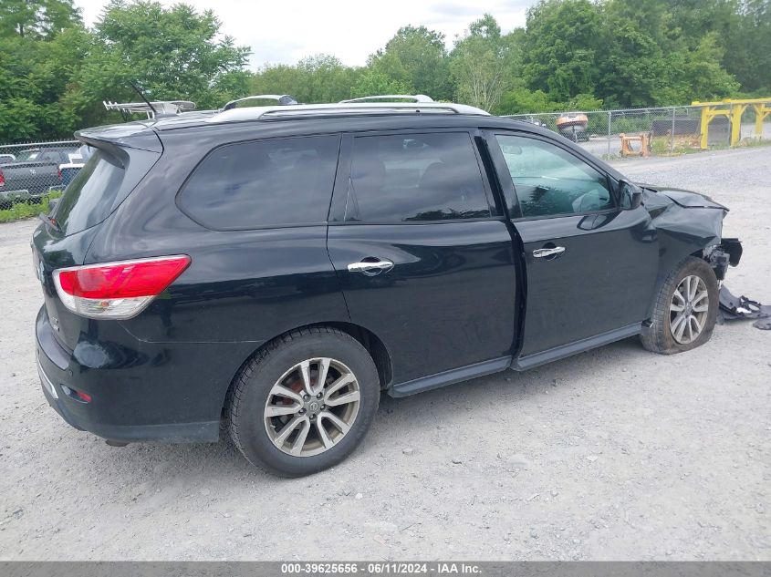 2013 Nissan Pathfinder Sv VIN: 5N1AR2MM4DC614794 Lot: 39625656