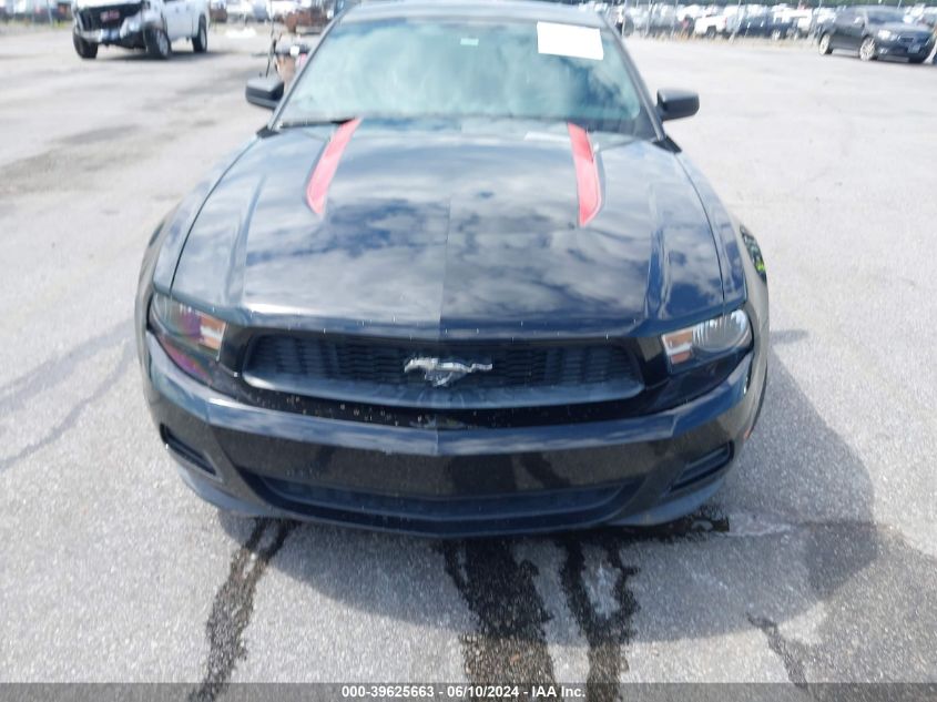2012 Ford Mustang V6 VIN: 1ZVBP8AM7C5274160 Lot: 39625663