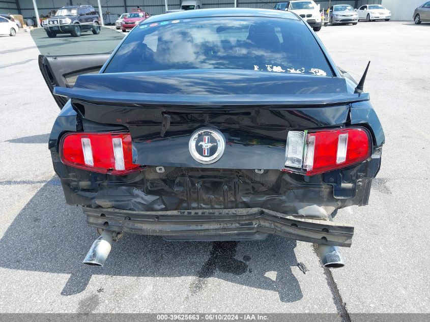 2012 Ford Mustang V6 VIN: 1ZVBP8AM7C5274160 Lot: 39625663