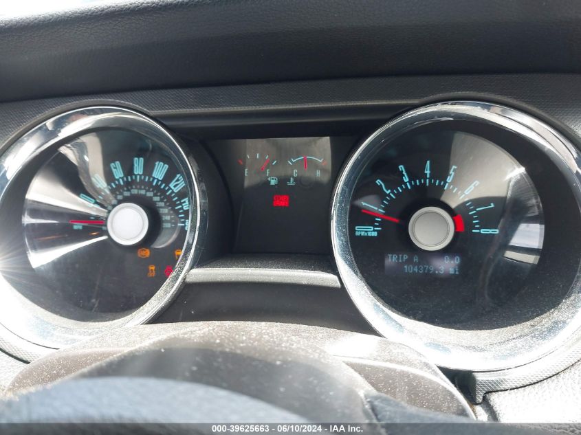 2012 Ford Mustang V6 VIN: 1ZVBP8AM7C5274160 Lot: 39625663