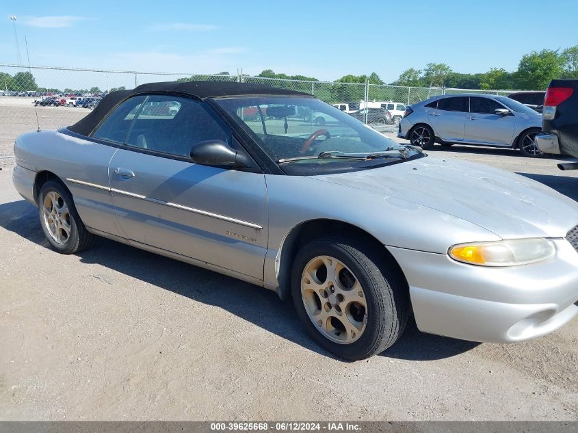 2000 Chrysler Sebring VIN: 3T3EL55HXYT217809 Lot: 39625668