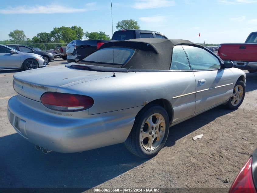 2000 Chrysler Sebring VIN: 3T3EL55HXYT217809 Lot: 39625668