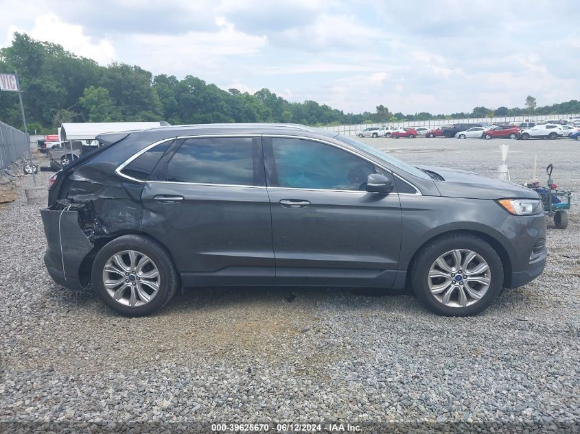 2020 Ford Edge Titanium VIN: 2FMPK3K91LBA15997 Lot: 39625670