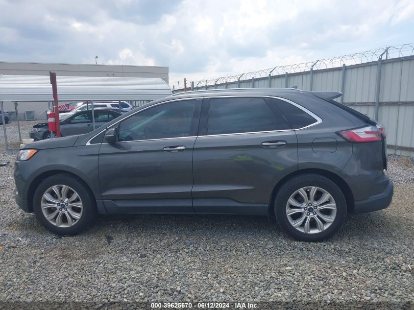2020 Ford Edge Titanium VIN: 2FMPK3K91LBA15997 Lot: 39625670