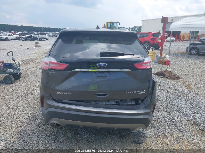 2020 Ford Edge Titanium VIN: 2FMPK3K91LBA15997 Lot: 39625670