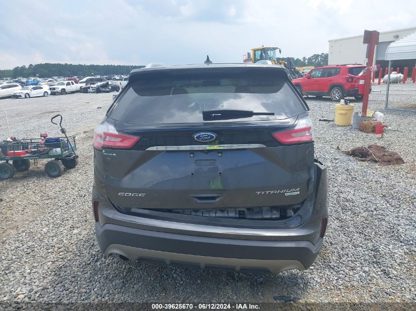 2020 Ford Edge Titanium VIN: 2FMPK3K91LBA15997 Lot: 39625670