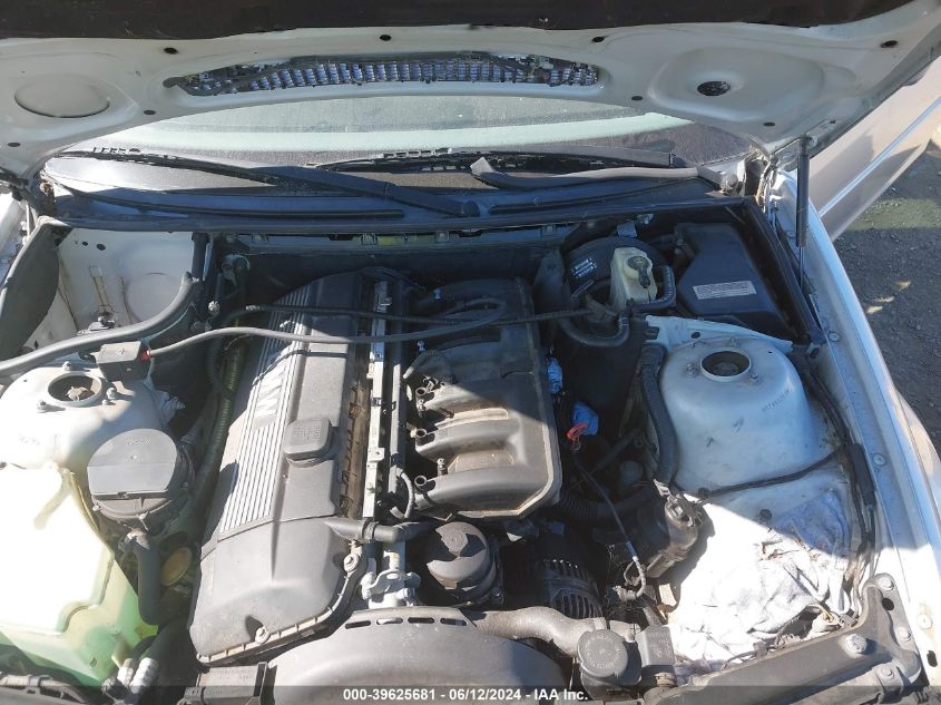 2001 BMW 325Ci VIN: WBABN33421JW55215 Lot: 39625681