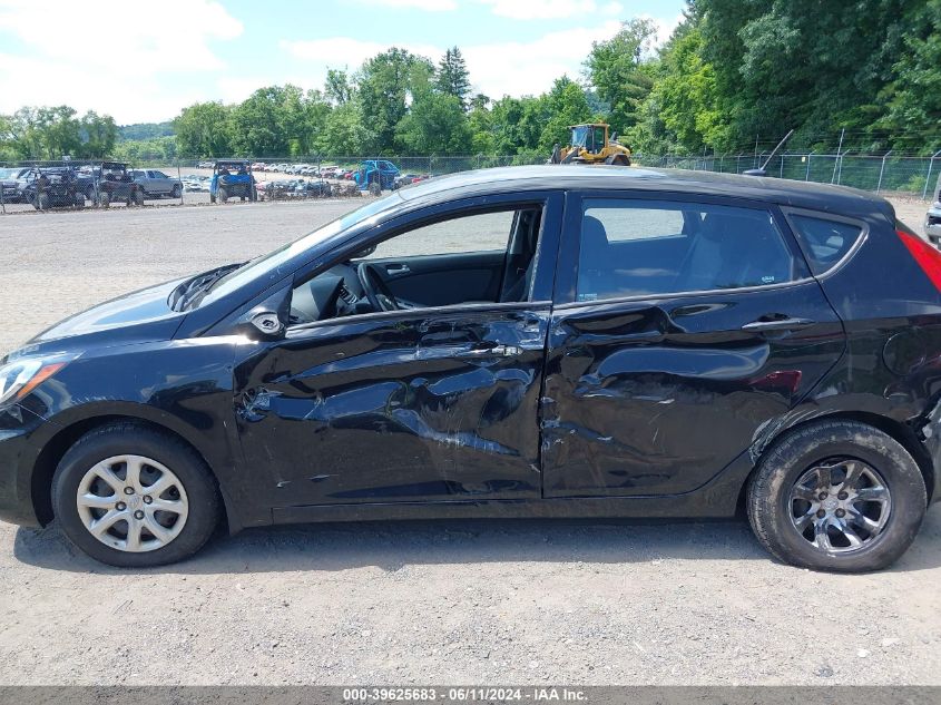 2013 Hyundai Accent Gs VIN: KMHCT5AE8DU063417 Lot: 39625683