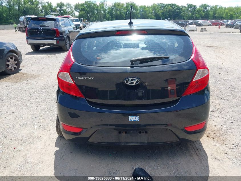 2013 Hyundai Accent Gs VIN: KMHCT5AE8DU063417 Lot: 39625683