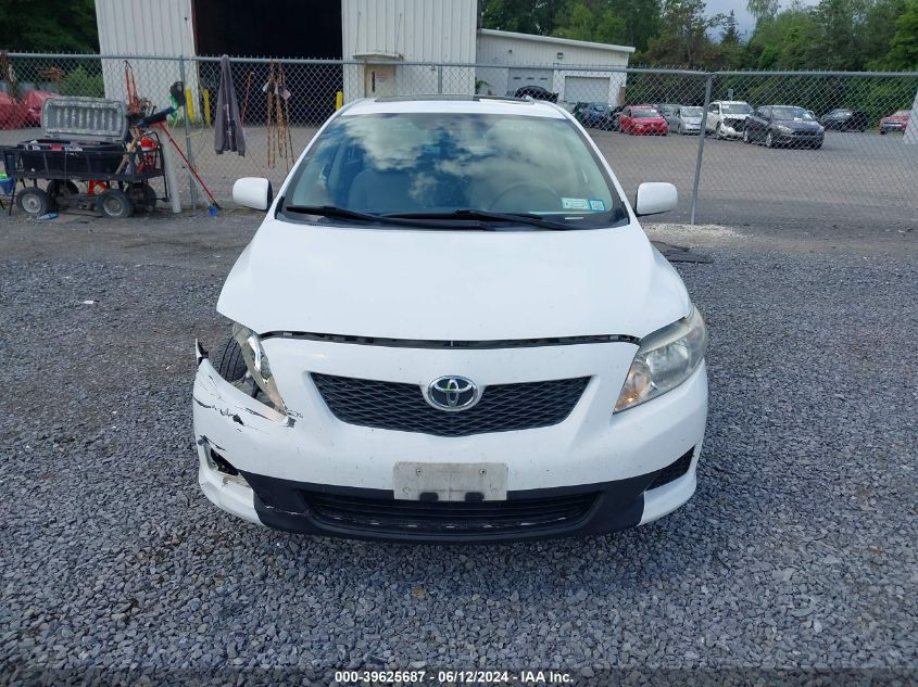 2010 Toyota Corolla Le VIN: 2T1BU4EE8AC497492 Lot: 39625687