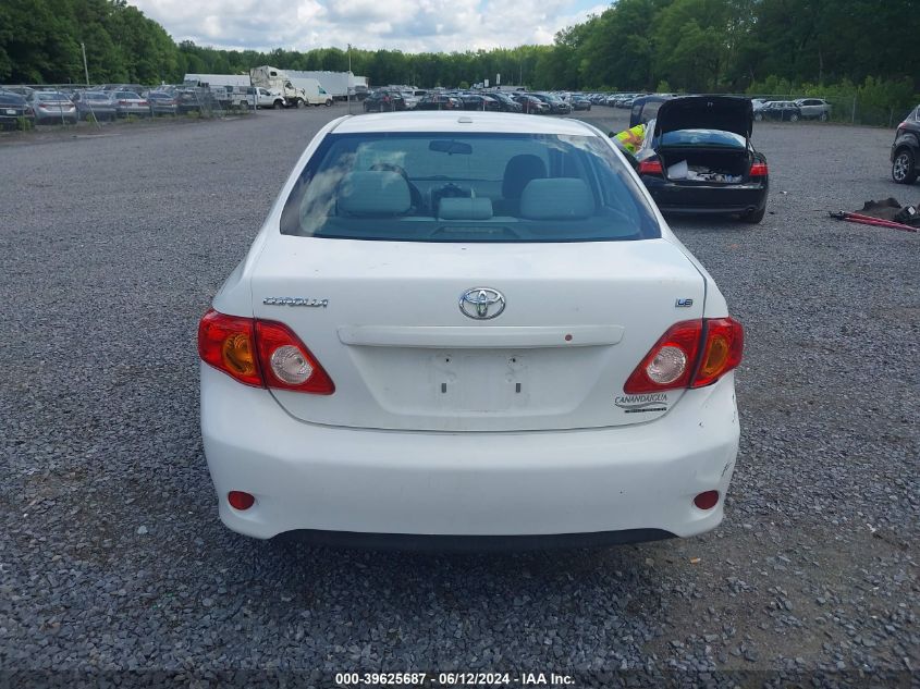 2010 Toyota Corolla Le VIN: 2T1BU4EE8AC497492 Lot: 39625687