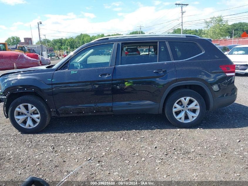 2018 Volkswagen Atlas 3.6L V6 Se/3.6L V6 Se W/Technology VIN: 1V2LR2CA0JC555709 Lot: 39625688