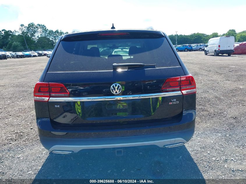 2018 Volkswagen Atlas 3.6L V6 Se/3.6L V6 Se W/Technology VIN: 1V2LR2CA0JC555709 Lot: 39625688