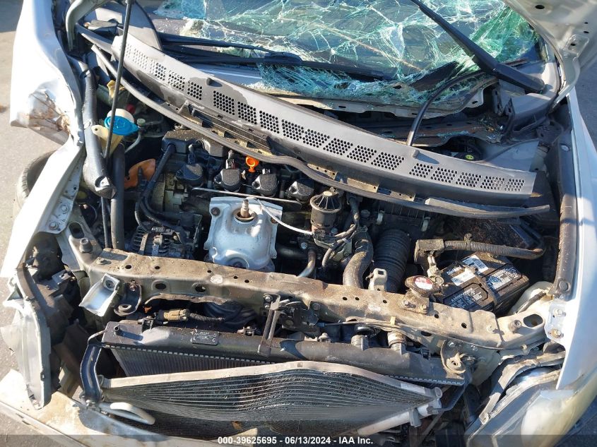 2008 Honda Civic Lx VIN: 1HGFA16568L043463 Lot: 39625695