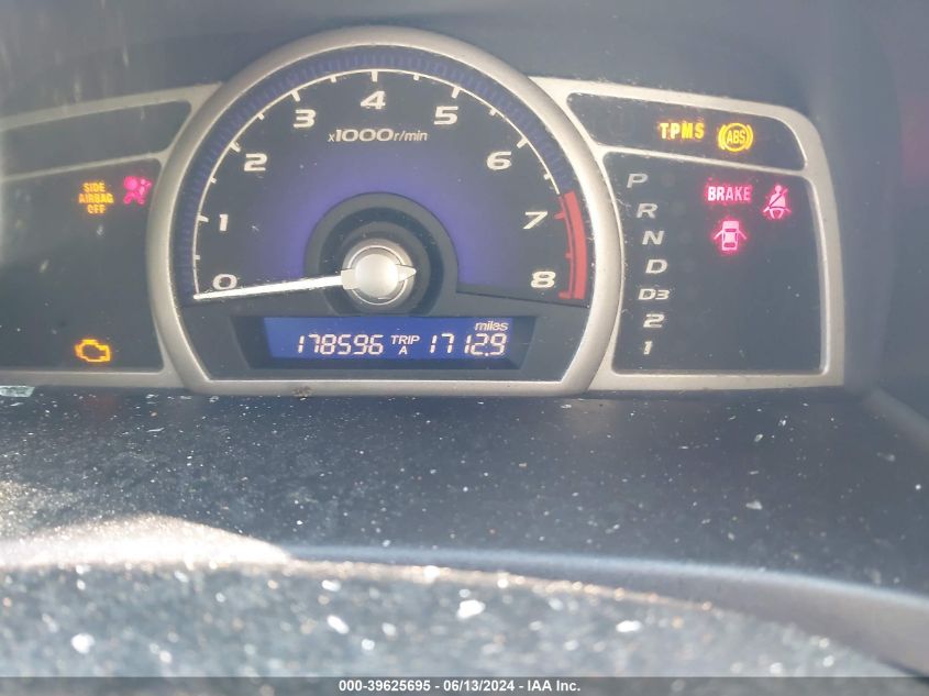 2008 Honda Civic Lx VIN: 1HGFA16568L043463 Lot: 39625695