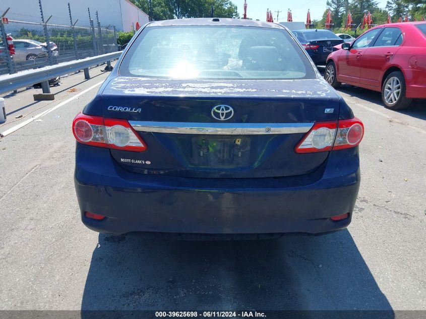 2011 Toyota Corolla Le VIN: 2T1BU4EE7BC692940 Lot: 39625698